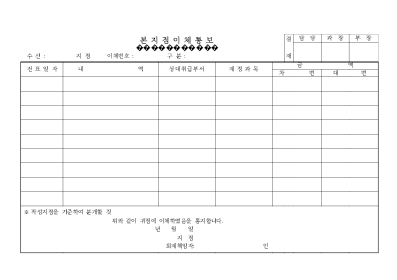 본지점이체통보2 본지점이체통보2